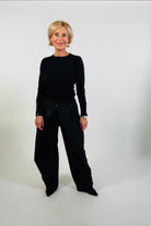 Pantalon Norah in zwart – dames broek | L'eau Vive Fashion