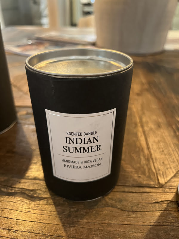 RM Indian Summer Scented Candle M