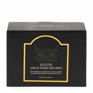 Le Club gin & Tonic Set of 2 pieces