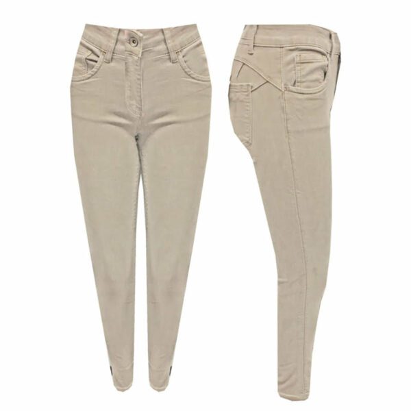 Push up jeans Amy x-small beige