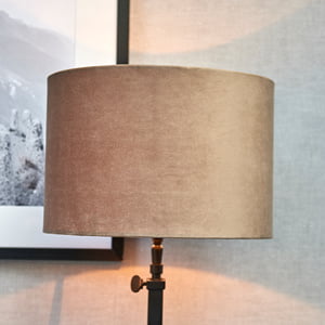 Cylinder Lampshade sand 20x30