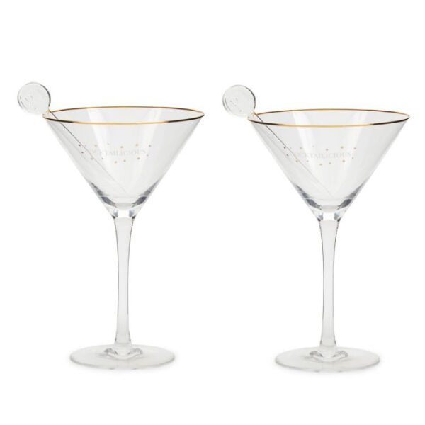 Cocktailicious Glass & Stick 2 pieces