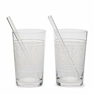 RM Longdrink Glass & Straw 2 pieces