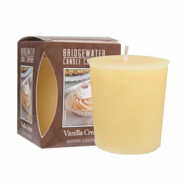Bridgewater votive vanilla cream
